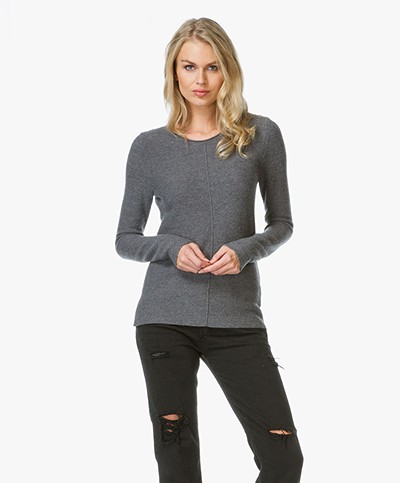 Belluna Pascale Knitted Pullover - Dark Grey