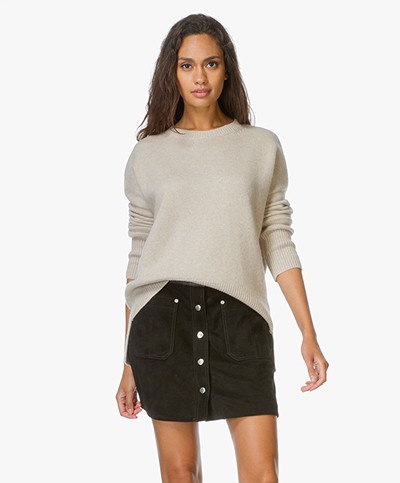 Theory Karenia Cashmere Sweater - Natural Linen 