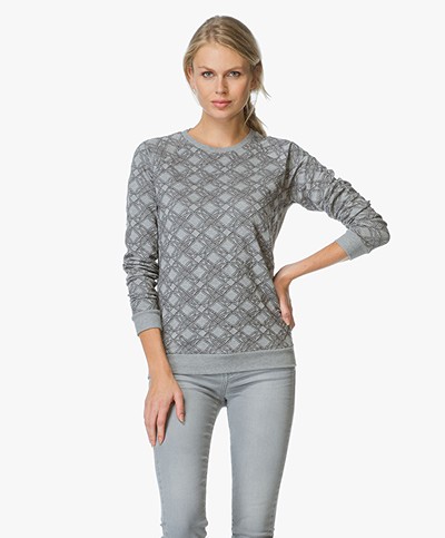 BOSS Orange Ticonica Jersey Sweater - Medium Grey