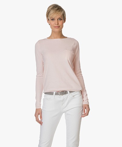 BY-BAR Blow Cotton Pullover - Old Pink