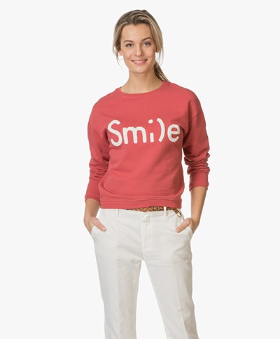 BY-BAR Smile Sweater - Grape Red 