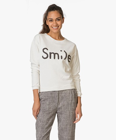 BY-BAR Smile Sweater - Off-white 