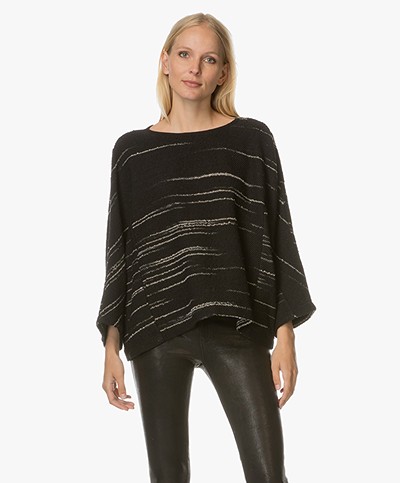 Ba&sh Smith Woven Sweater - Black