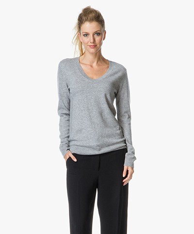 Closed Supreme Cashmere Sweater - Light Grey
