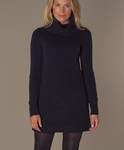 Repeat Turtleneck Pullover - Navy