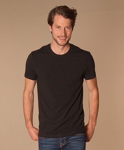 Calvin Klein Ronde Hals T-Shirt - Zwart