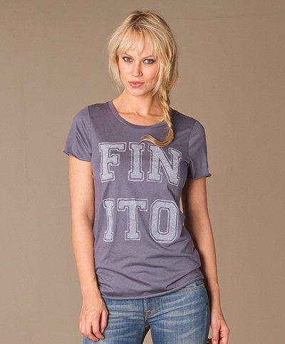 Zoe Karssen Finito T-shirt - Grisaille