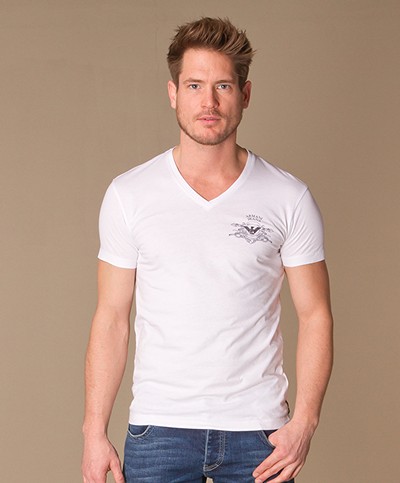 Armani Jeans T-shirt  - Wit