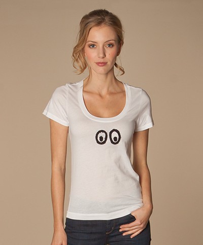 Laundry Industry Eye T-shirt - Wit