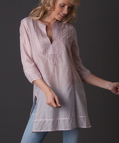 Day Trudia Tunic - Vintage Rose